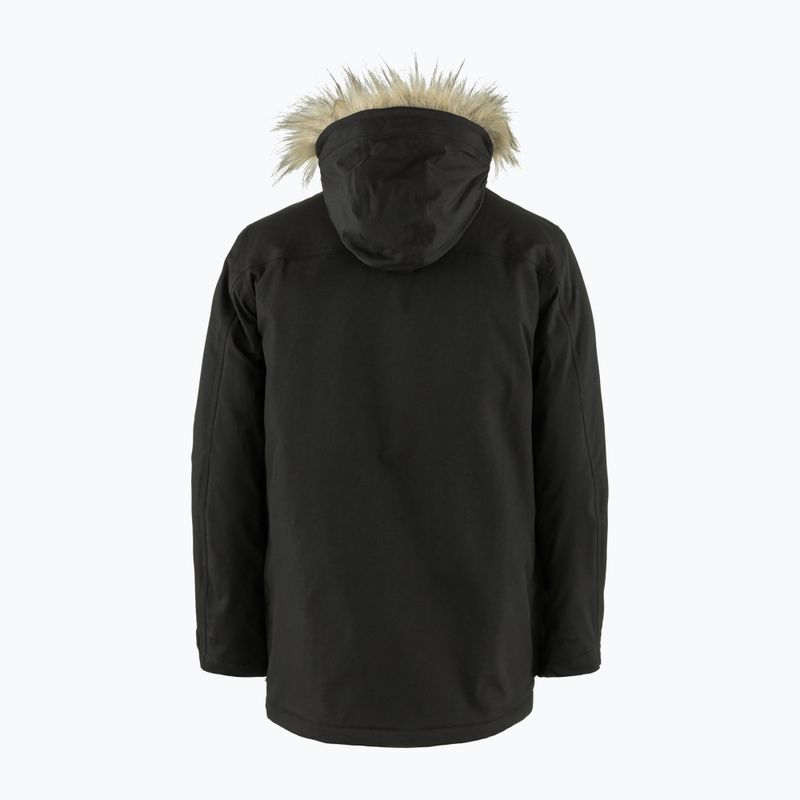 Férfi télikabát Fjällräven Nuuk Lite Parka 550 fekete 7
