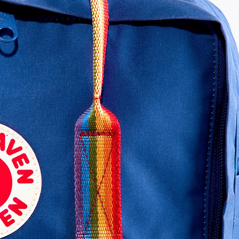 Fjällräven Kanken Rainbow Rainbow hátizsák kobaltkék 4