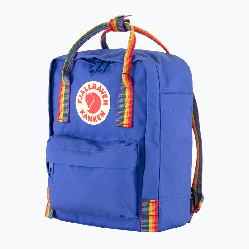 Fjällräven Kanken Rainbow Mini 7 l kobalt kék városi hátizsák 2