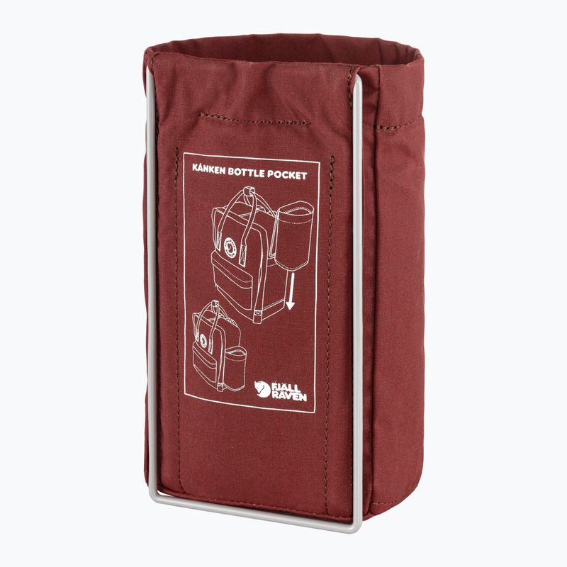 Fjällräven Kanken Bottle Pocket ox piros 2