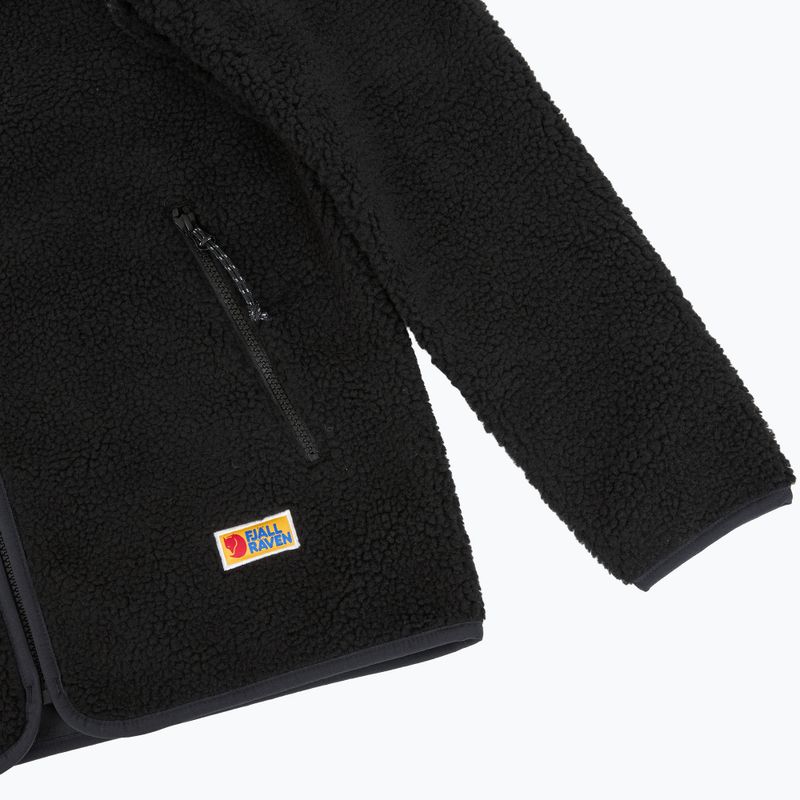 Női pulóver Fjällräven Vardag Pile black 4