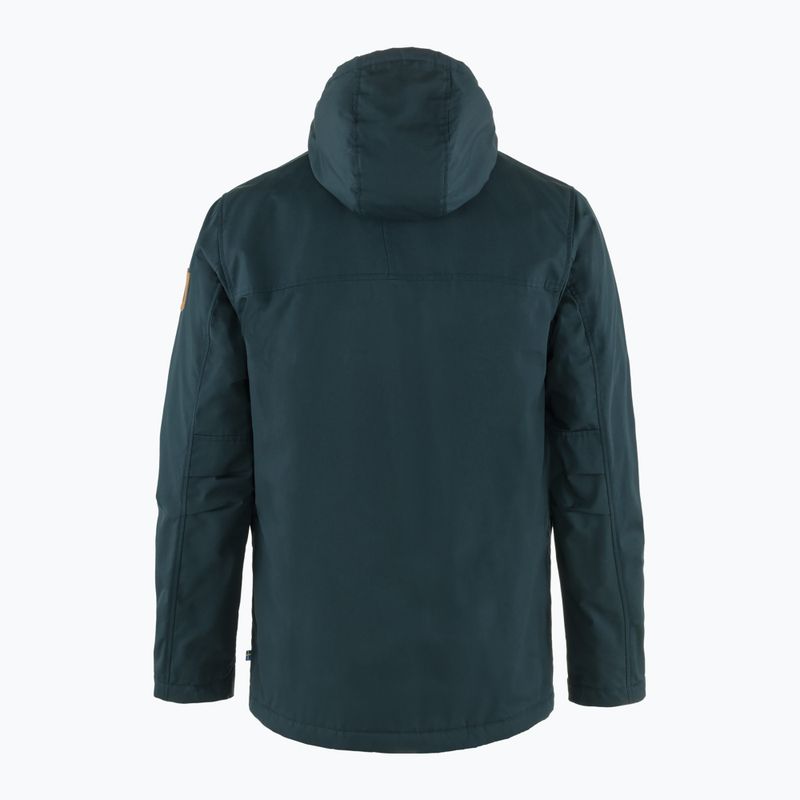 Férfi széldzseki Fjällräven Greenland Winter dark navy 2