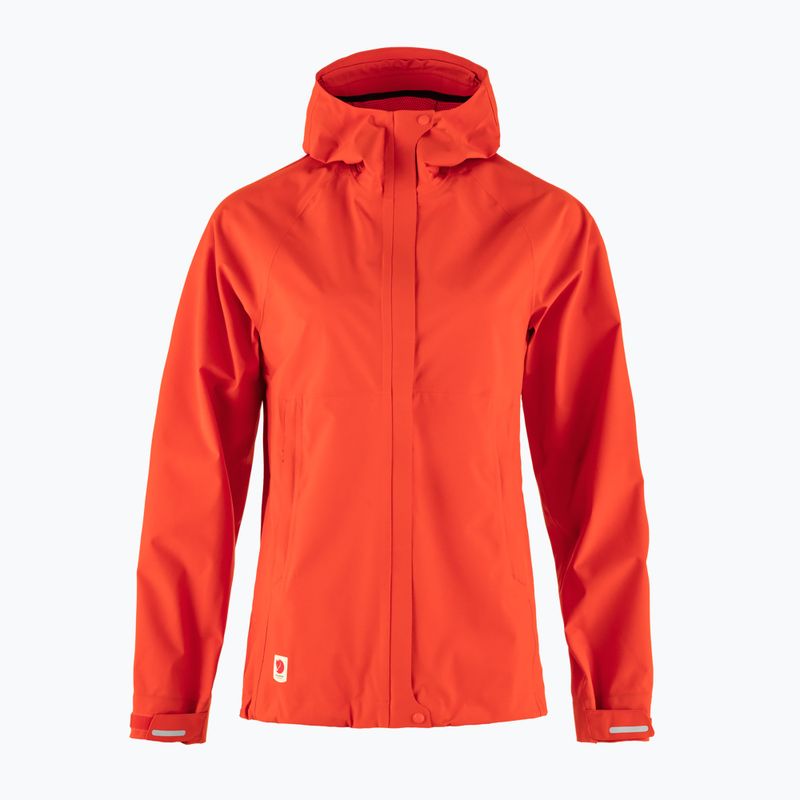 Női esőkabát Fjällräven HC Hydratic Trail flame orange