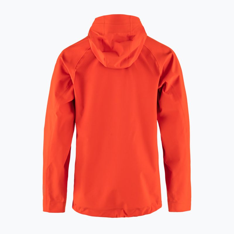 Női esőkabát Fjällräven HC Hydratic Trail flame orange 2