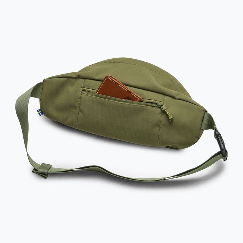 Fjällräven vesetáska Ulvö Hip Pack Large 4 l zöld 3