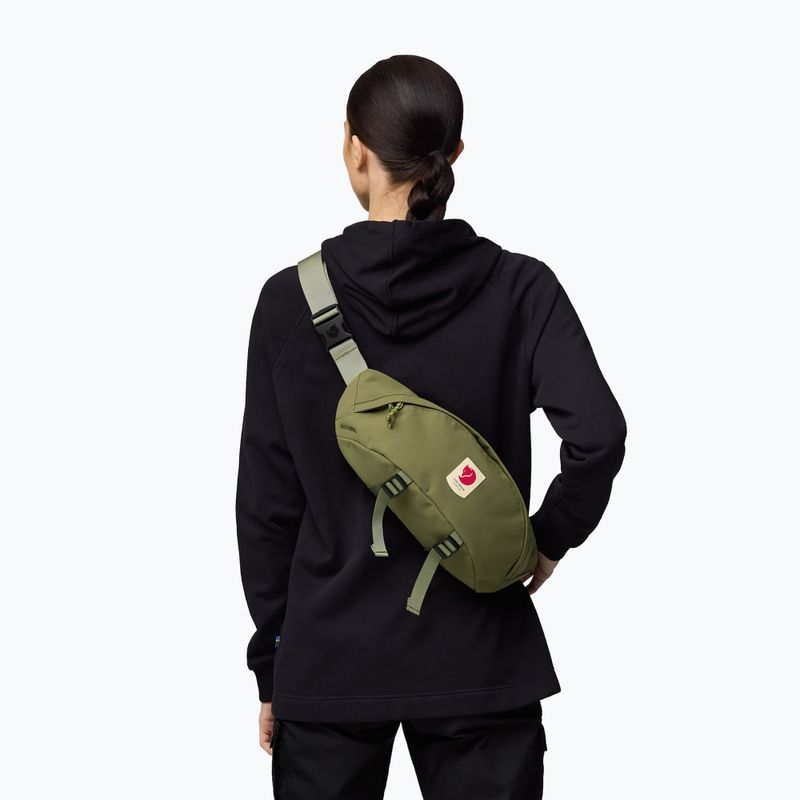 Fjällräven vesetáska Ulvö Hip Pack Large 4 l zöld 5