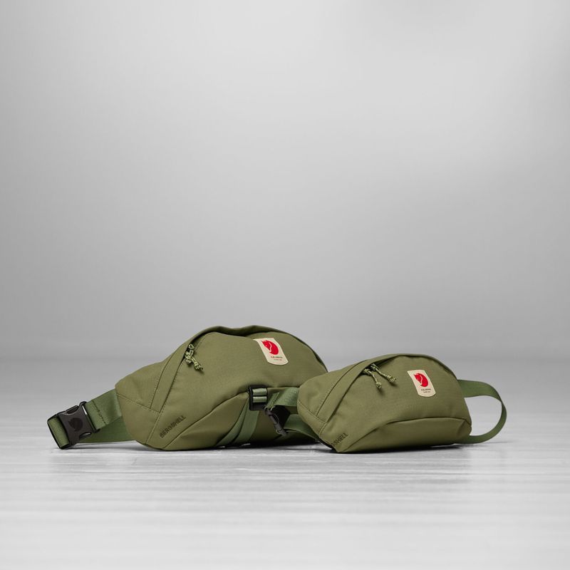 Fjällräven vesetáska Ulvö Hip Pack Large 4 l zöld 9