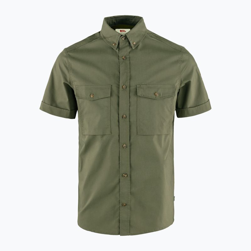 Fjällräven Övik Air Stretch póló babérzöld