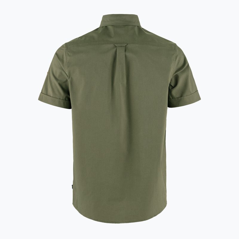 Fjällräven Övik Air Stretch póló babérzöld 2