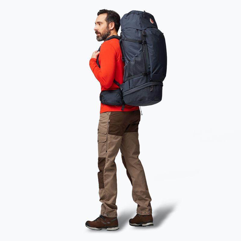 Fjällräven Abisko Trek hátizsák M/L 65 l navy 6