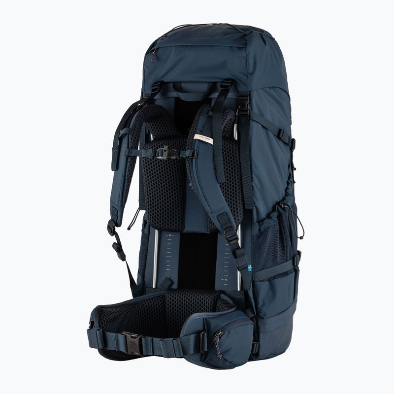 Fjällräven Abisko Trek S/M 65 l trekking hátizsák navy 3