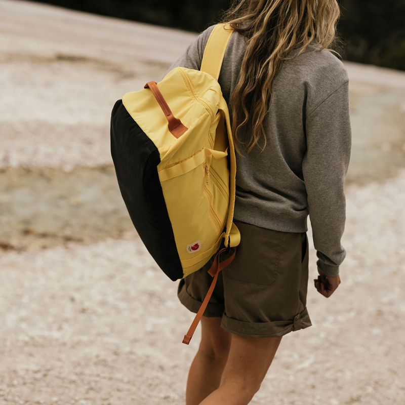 Utazótáska Fjällräven High Coast Duffel 36 l mellow yellow 7