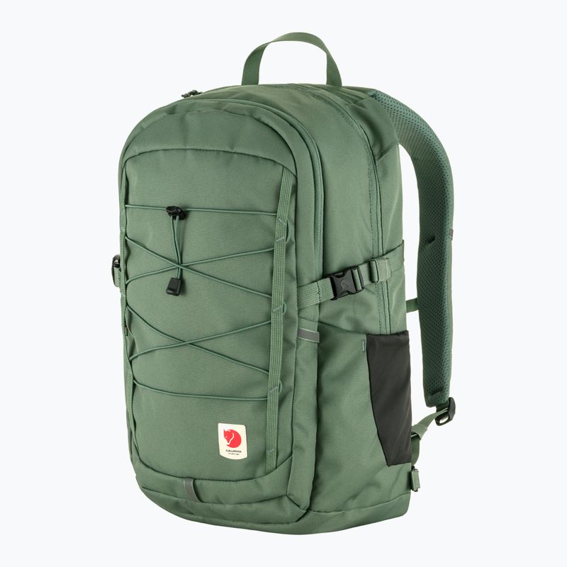 Fjällräven Skule 28 l patinás zöld hátizsák 2
