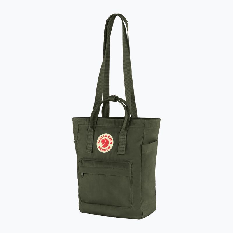 2 az 1-ben táska Fjällräven Kanken Totepack 14 l deep forest 3