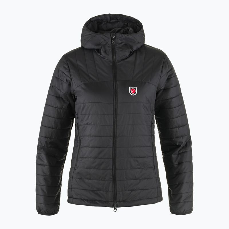 Női pehelypaplan Fjällräven Expedition X-lätt Hoodie fekete