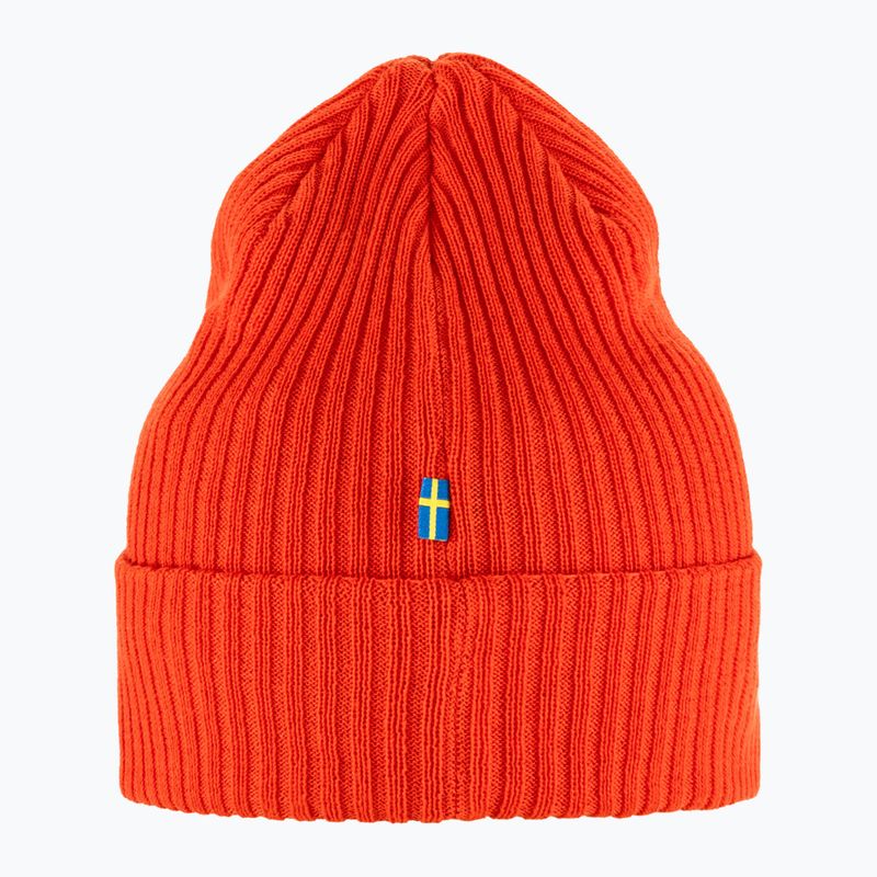 Fjällräven Rib Hat téli sapka láng narancssárga 3