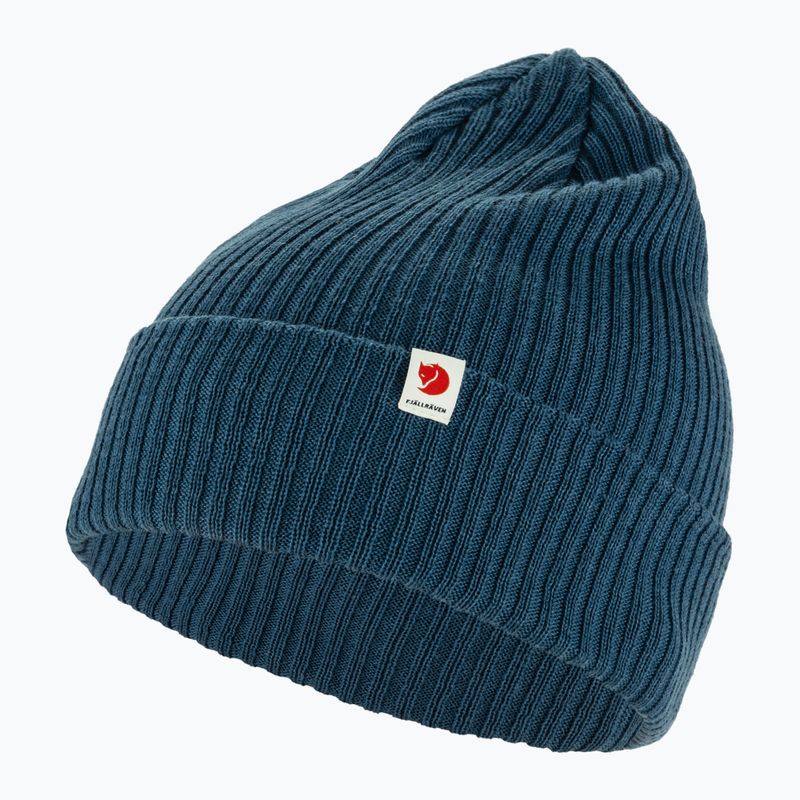 Fjällräven Rib Hat indigó kék téli sapka