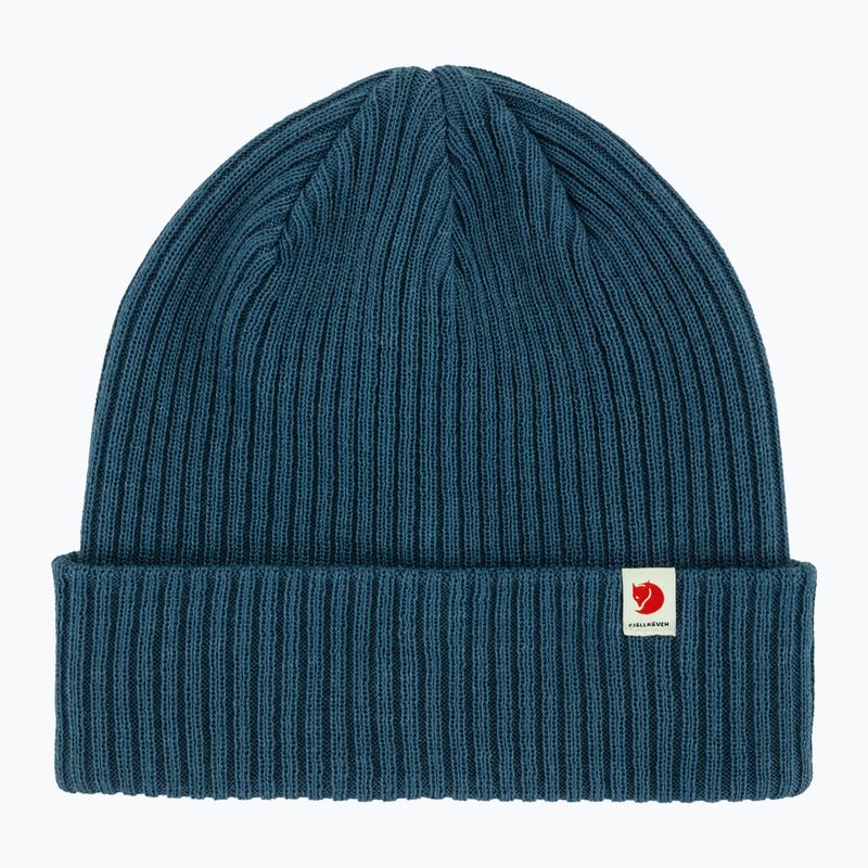 Fjällräven Rib Hat indigó kék téli sapka 2