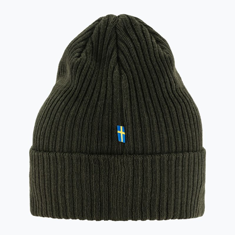 Téli sapka Fjällräven Rib Hat deep forest 3