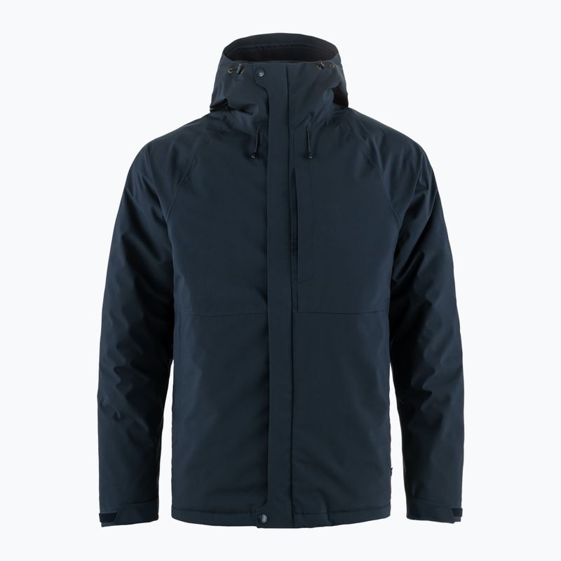 Férfi esőkabát Fjällräven HC Hydratic Padded Trail dark navy 14