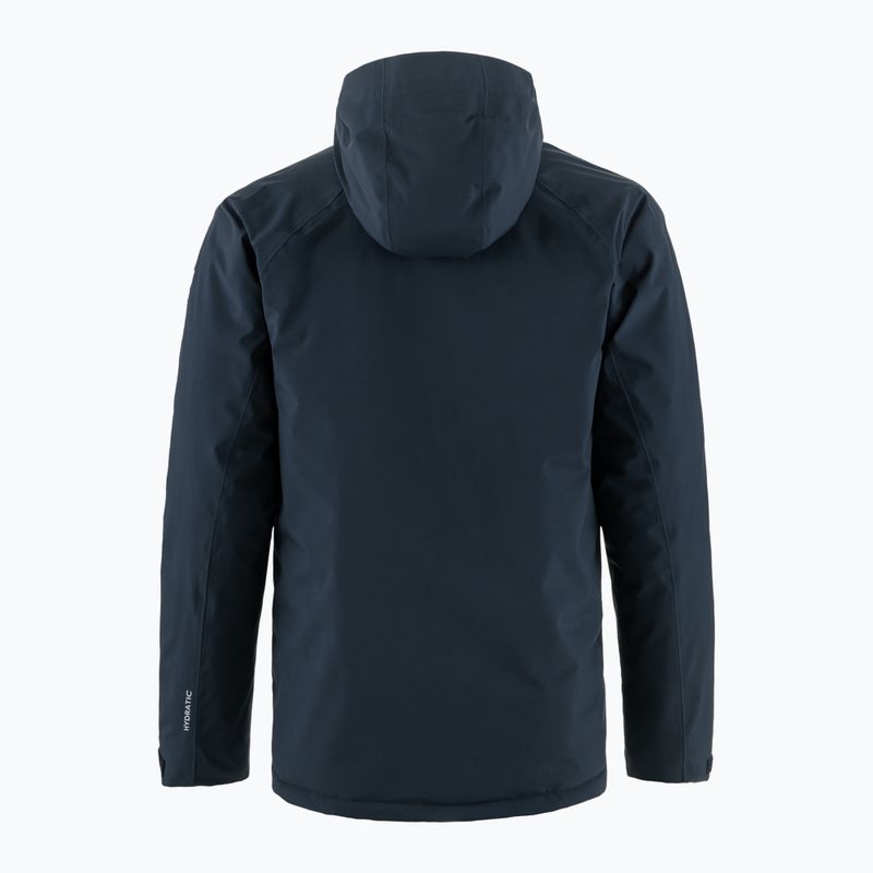 Férfi esőkabát Fjällräven HC Hydratic Padded Trail dark navy 15