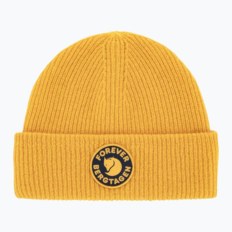 Téli sapka Fjällräven Bergtagen Forever Wool mustard yellow 3
