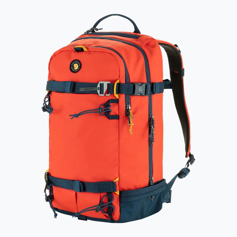 Túrahátizsák Fjällräven Bergtagen Touring 22 l flame orange/mountain blue 2