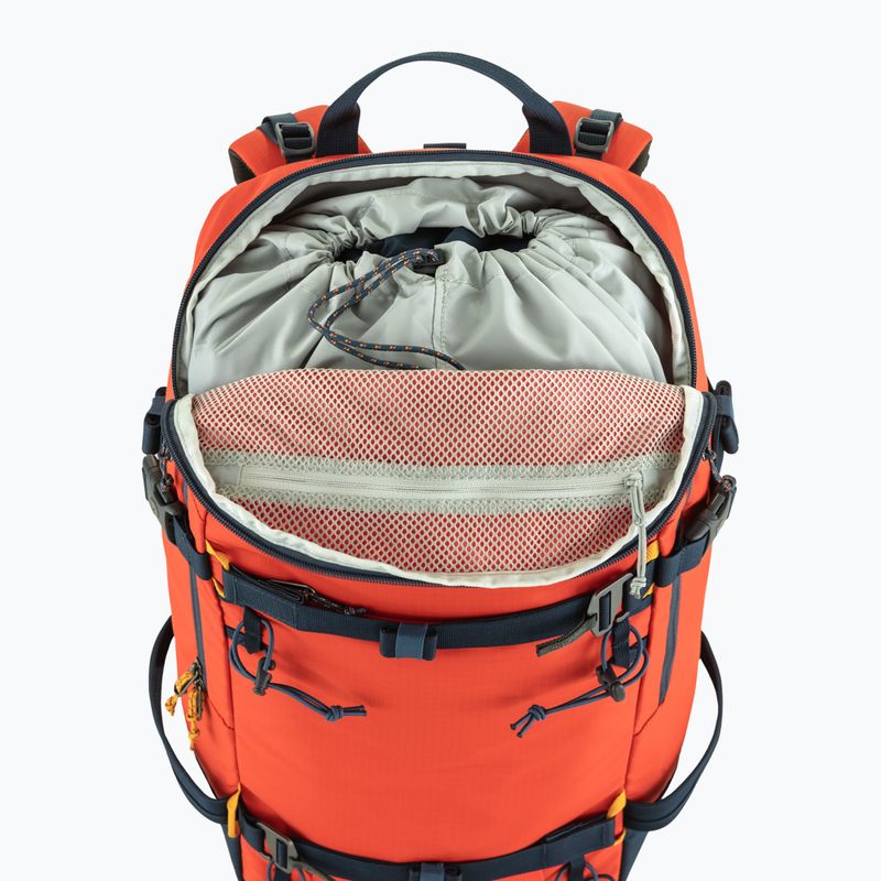 Túrahátizsák Fjällräven Bergtagen Touring 30 l Flame Orange/Mountain Blue 5
