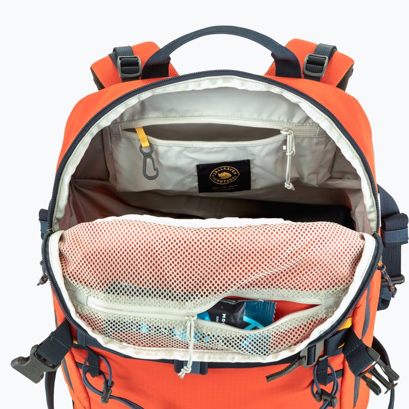 Túrahátizsák Fjällräven Bergtagen Touring 30 l Flame Orange/Mountain Blue 8