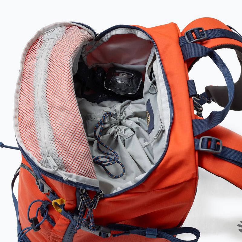 Túrahátizsák Fjällräven Bergtagen Touring 30 l Flame Orange/Mountain Blue 10