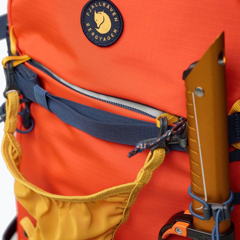 Túrahátizsák Fjällräven Bergtagen Touring 30 l Flame Orange/Mountain Blue 14