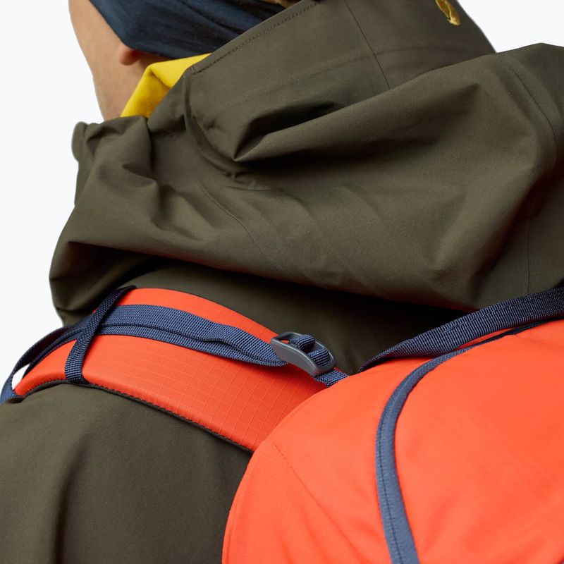 Túrahátizsák Fjällräven Bergtagen Touring 30 l Flame Orange/Mountain Blue 22