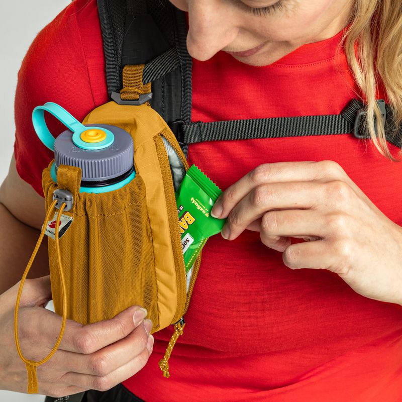 Fjällräven Abisko Bottle Pocket palack mustársárga 7