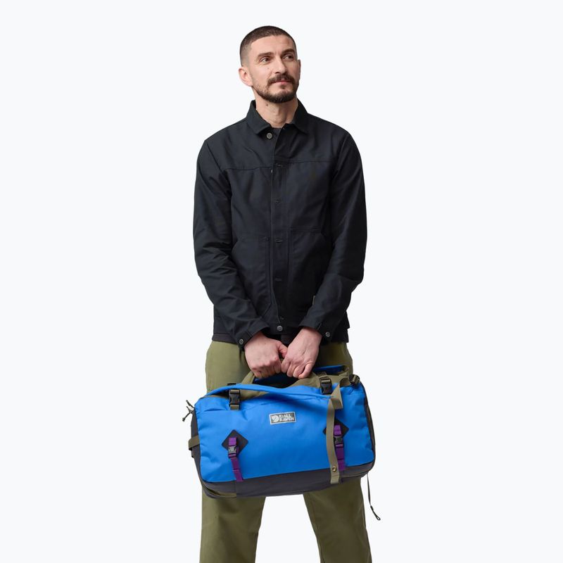 Fjällräven Vardag Splitpack 45 l un kék/ zöld utazótáska 8