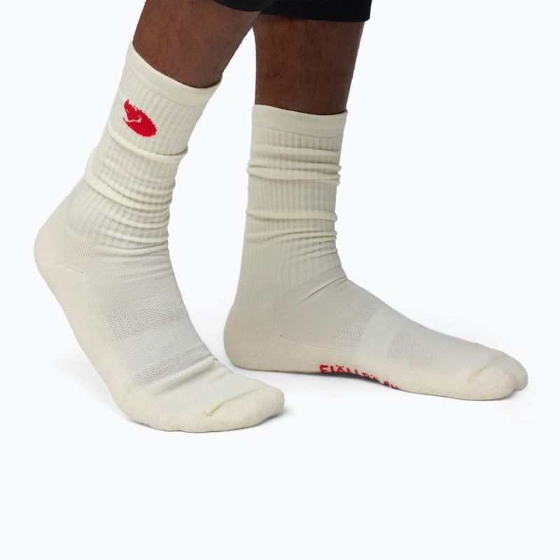 Zoknik Fjällräven Wool eggshell 2