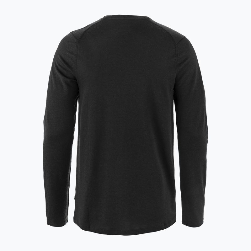 Férfi hosszú ujjú túrapóló Fjällräven Bergtagen Merino black 2