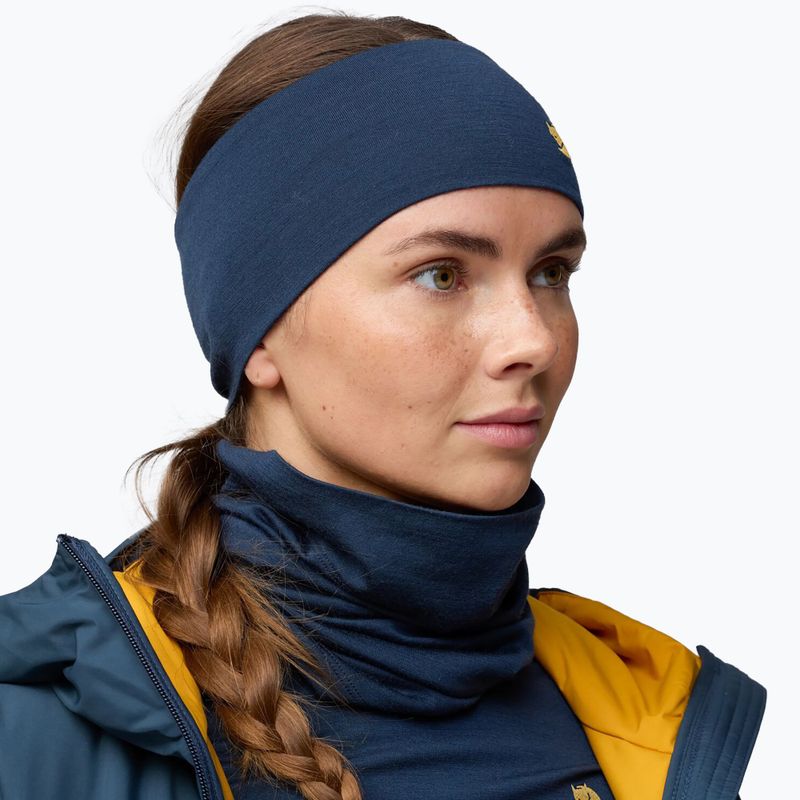 Fejpánt Fjällräven Bergtagen Merino mountain blue 5