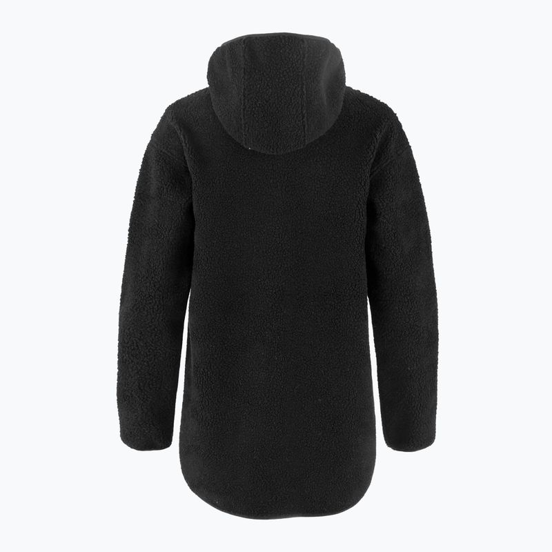 Női pulóver Fjällräven Vardag Pile Fleece Long black 6