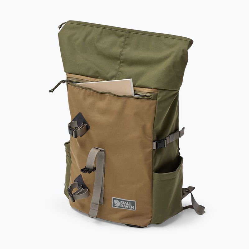 Városi hátizsák Fjällräven Vardag Foldsack 25 l green/clay 4