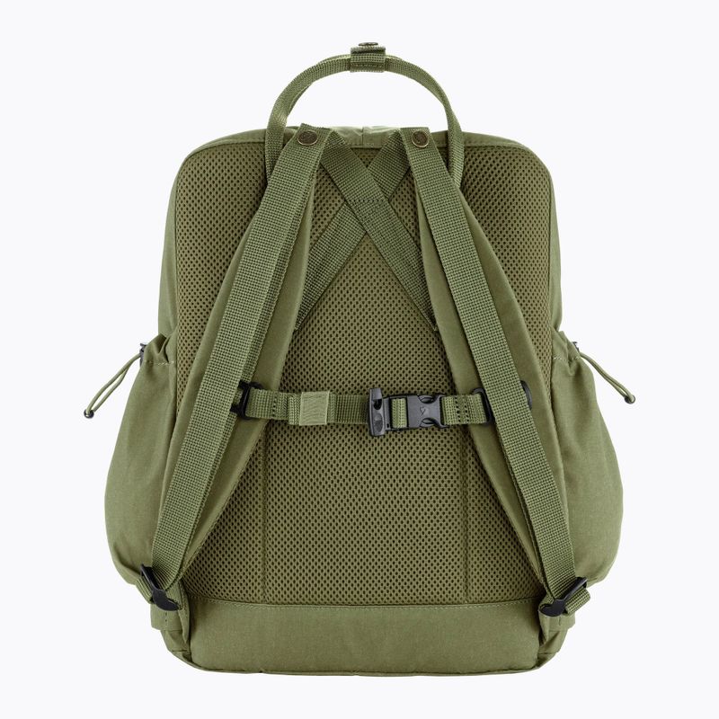 Fjällräven Kånken Outlong városi hátizsák 18 l zöld 2