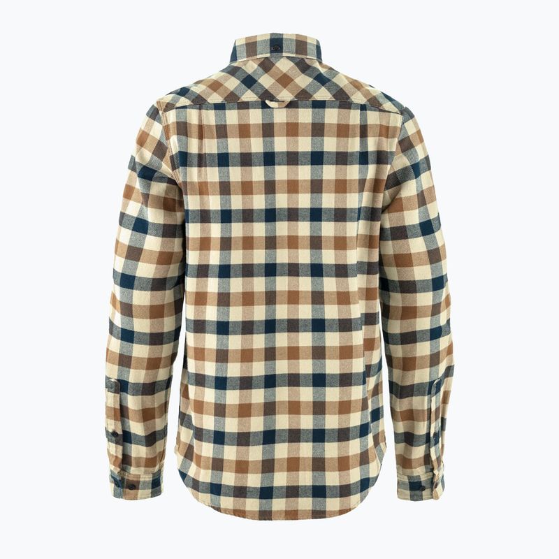Férfi ing Fjällräven Skog Slim fossil/dark navy 2