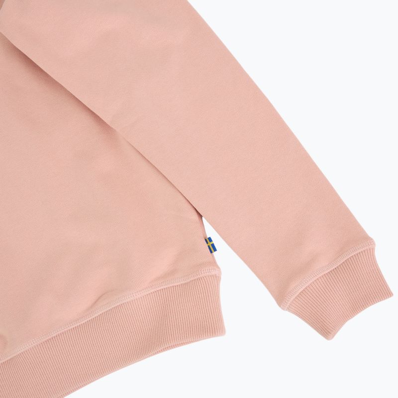 Férfi pulóver Fjällräven 1960 Logo Badge Sweater chalk rose 4