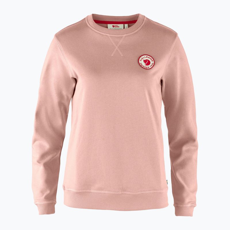 Férfi pulóver Fjällräven 1960 Logo Badge Sweater chalk rose