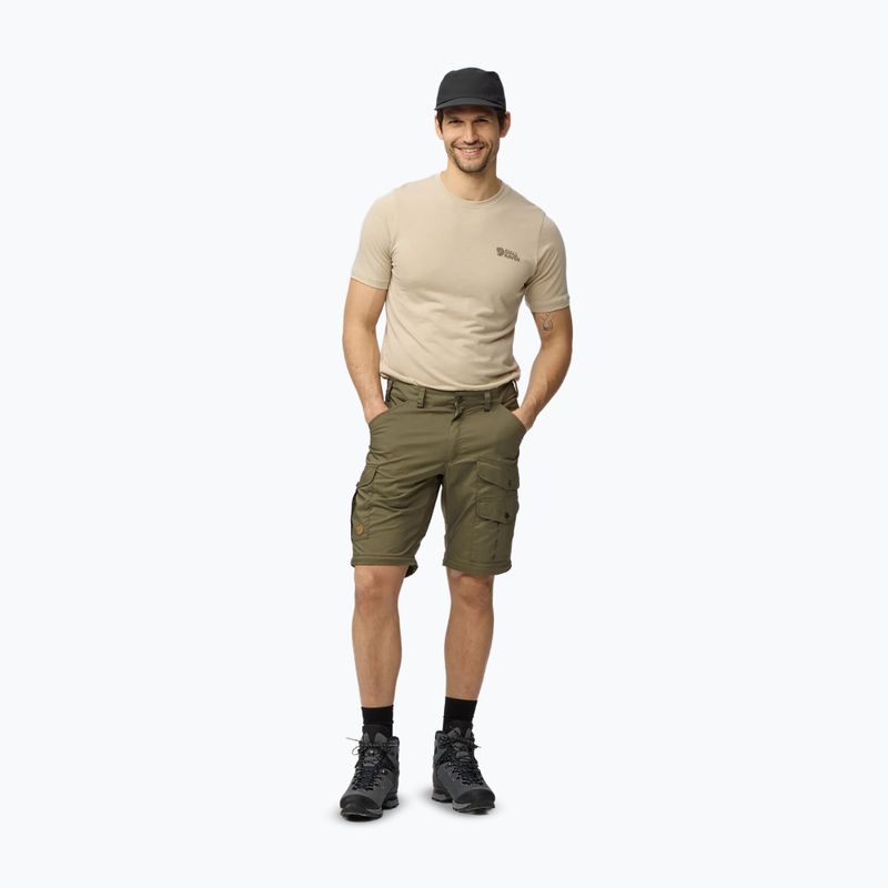 Férfi túranadrág Fjällräven Vidda Pro Lite Zip Off laurel green 4