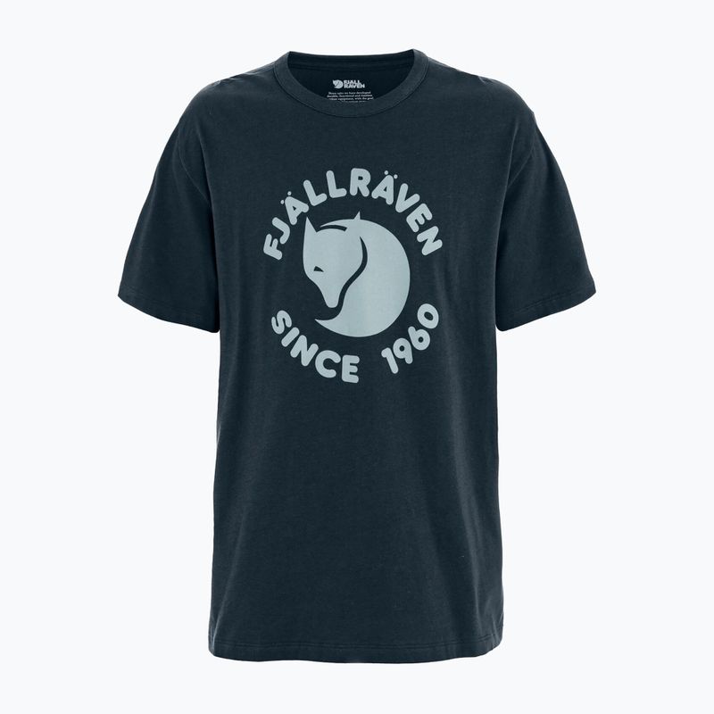 Férfi póló Fjällräven Relaxed dark navy 4