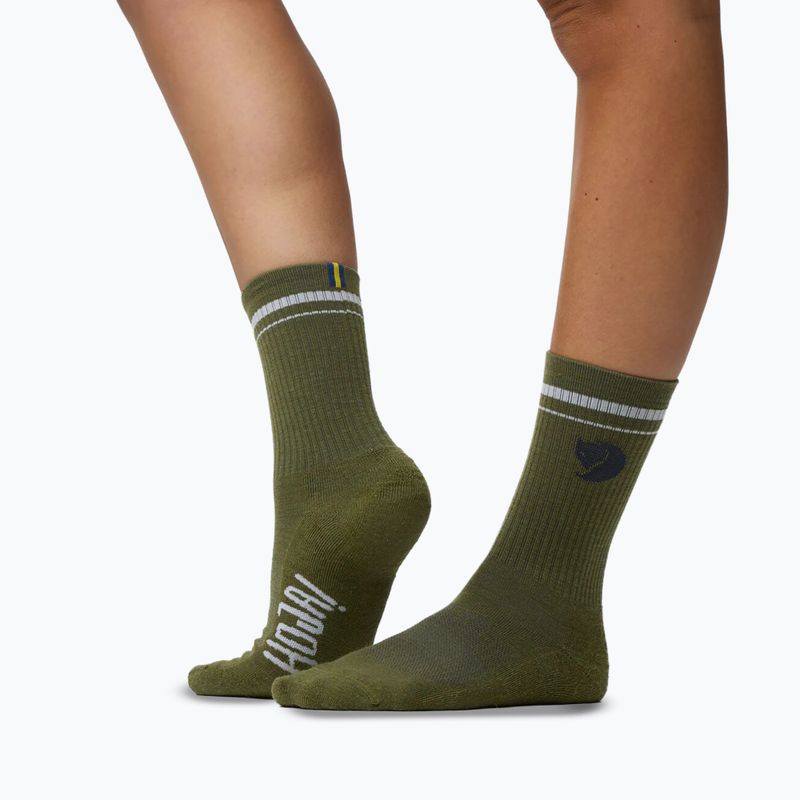 Zokni Fjällräven Hoja green 3