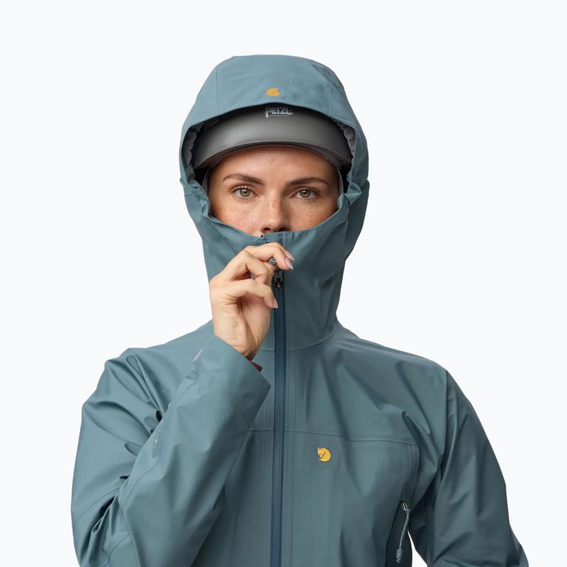 Férfi softshell dzseki Fjällräven Bergtagen GTX Lite nimbus blue 4