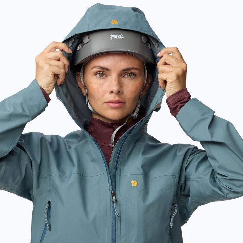 Férfi softshell dzseki Fjällräven Bergtagen GTX Lite nimbus blue 7