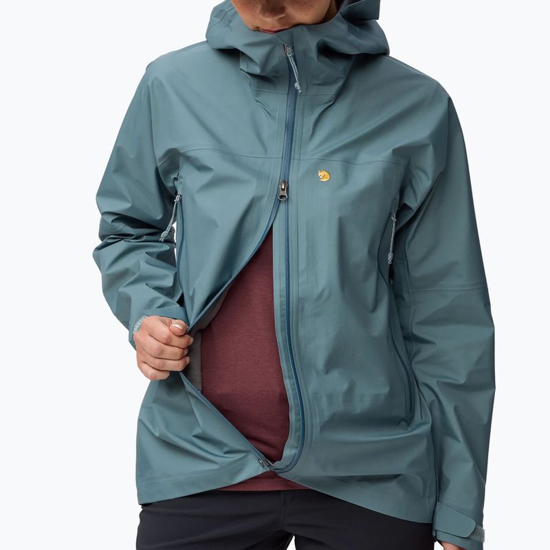 Férfi softshell dzseki Fjällräven Bergtagen GTX Lite nimbus blue 9