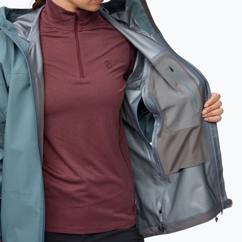 Férfi softshell dzseki Fjällräven Bergtagen GTX Lite nimbus blue 10